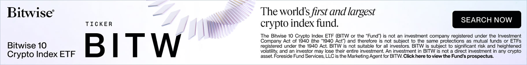 Bitwise leaderboard ad unit