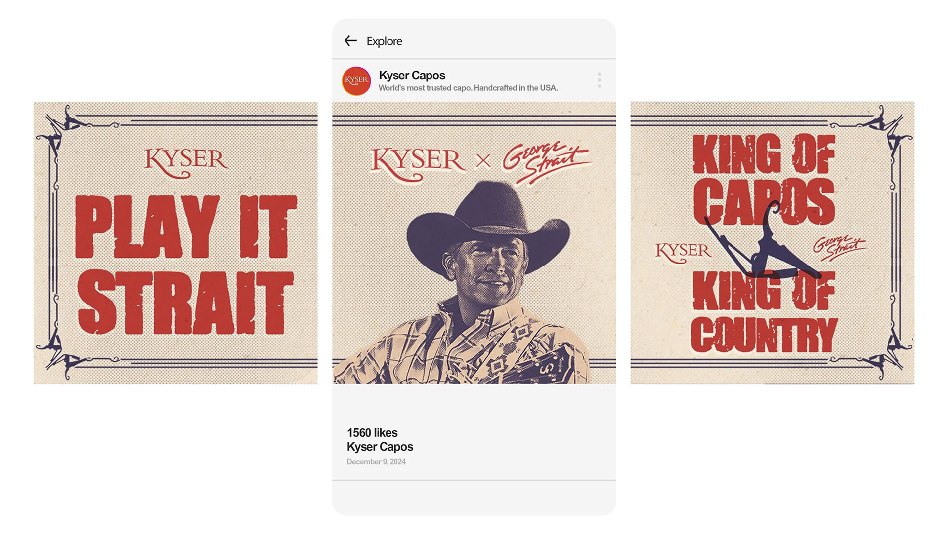 Kyser George Strait social carousel