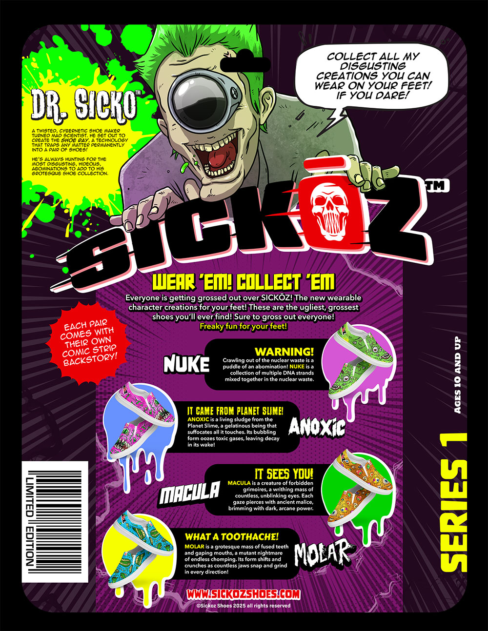 Sickoz blister pack 1 back